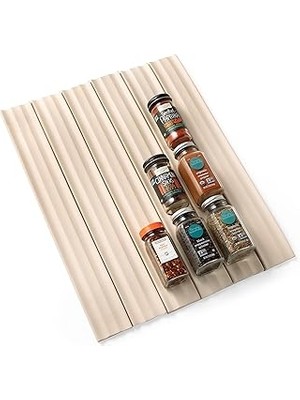 Starseven Youcopia Spiceliner Baharat Çekmece Astarı, 3 Rulo, Kumtaşı