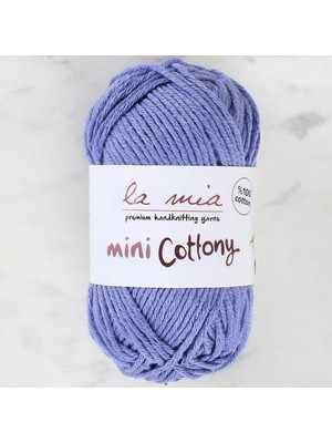 Twin Store La Mia Mini Cottony 25 gr Eflatun Bebek El Örgü Ip