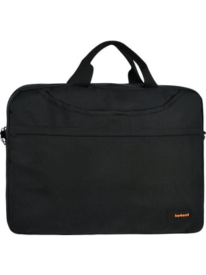 İntora 15.4 Inç Lüks Laptop Dizüstü Bilgisayar Çantası Siyah