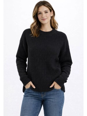 Modaplaza Kadın Bisiklet Yaka Kazak ZT01