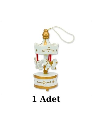 Nostaljik Lezzetler Nostaljik Mini Atlı Karınca Beyaz-Gold 1 Adet