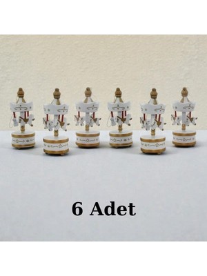 Nostaljik Lezzetler Nostaljik Mini Atlı Karınca 6 Adet Beyaz Gold