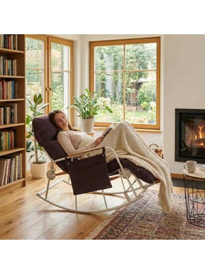 Ayarlanabilir Mekanizmalı Sallanan Koltuk, Tv Koltuğu,dinlenme Koltuğu,okuma Koltuğu