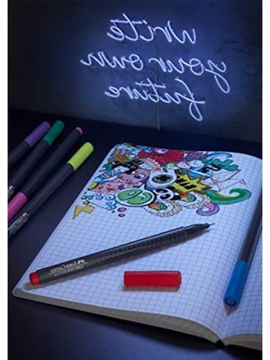 MarkEntegra Ince Uçlu Keçe Kalem Seti - 0.4 Mm, 5'li Klasik Renkler