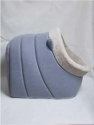 MarkEntegra Gri Polar Kedi ve Küçük Irk Köpek Yatağı, Xl