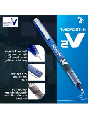 MarkEntegra 3'lü Sıvı Mürekkep Roller Tükenmez Kalem Seti - Mavi, Siyah, Kırmızı