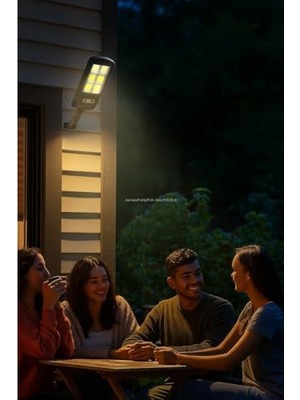 MarkEntegra Güneş Enerjili Sensörlü LED Lamba, Dış Mekan Aydınlatması Için