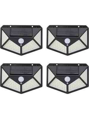 MarkEntegra Güneş Enerjili 100 Led'li Dış Mekan Bahçe Aydınlatması