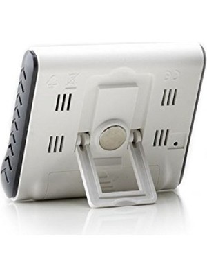 MarkEntegra Iç Mekan Termometre ve Nem Ölçer Saat - Şık ve Pratik Tasarım