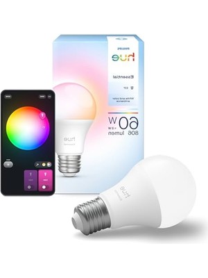 MarkEntegra Renkli Akıllı E27 Ampul - 8W, 806 Lumen, Bluetooth Kontrol