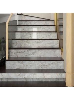 MarkEntegra 5m x 60 cm Mermer Desenli Su Geçirmez Yapışkanlı Folyo