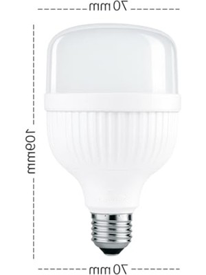 MarkEntegra 18W Jumbo LED Ampul - 3000K Sarı Işık, 1600 Lümen