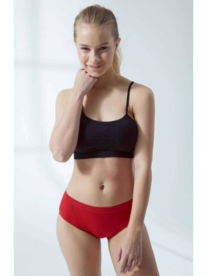 Toyigoo Elite Life Kadın Ip Askılı Destekli Büstiyer Siyah Sütyen 770 TYG-84037RS