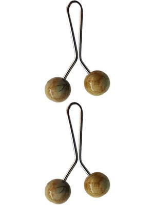 Toyigoo 2 Adet Tesettür Eşarp ve Şal Klipsi Hardal TYG-84037RS