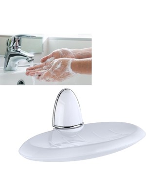 Toyigoo Buffer® Lüks Milenyum Sabunluk Dekoratif Beyaz Sabun Tutucu Stand TYGRSYT9573