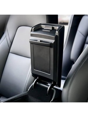 MarkEntegra Model Y Uyumlu Kol Dayama Arka Saklama Kutusu V2