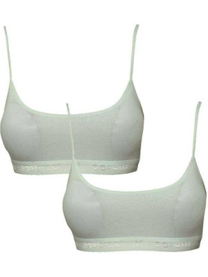 Toyigoo Pedli Ip Askılı Krem Büstiyer 2 Adet TYG-84037RS