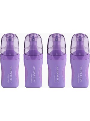 Serve Mını Fosforlu Kalem Pastel Lavanta 4lu Set