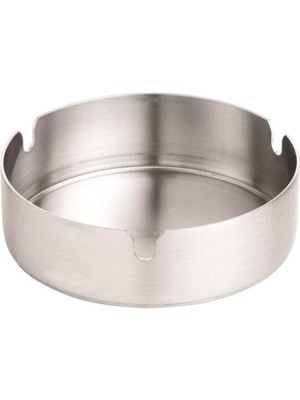 MarkEntegra Paslanmaz Çelik Yuvarlak Küllük - 8 cm