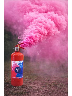 Bkmc Cinsiyet Öğrenme Duman Tüpü Girl Or Boy Pembe Mavi Seçenekli Gender Reveal