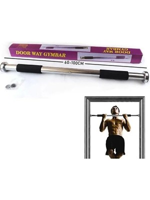 My Best Store Kısa 62-100CM Barfix Door Way Gym Bar Kapı 100KG (4887) MYBESTSTORE-482957