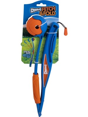 Hype Store Chuckit! Fetch & Fold Köpekler Için Katlanabilir Top Atıcı (Whistler Ball Hediyeli) - Ergonomik Kauç