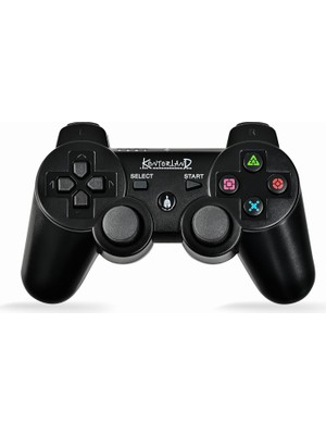 Kontorland P3G - Ps3/pc Uyumlu Titreşimli Kablosuz Oyun Kolu Gamepad