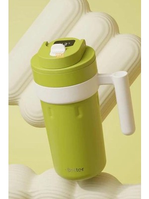Yeni Koleksiyon 600ML LED Sıcaklık Göstergeli Rahat Içim Paslanmaz Çelik Akıllı Termos Mug 868408939