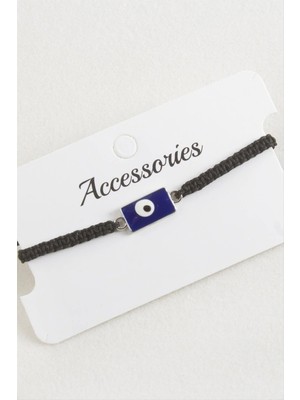 İlk El Grup Ieg™ Dikdörtgen Nazar Makrome Örgülü Bileklik