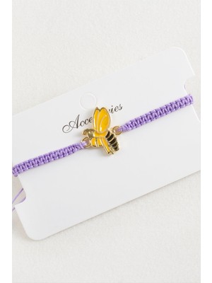 İlk El Grup Ieg™ Arı Makrome Örgülü Bileklik