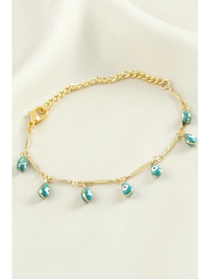 İlk El Grup Ieg™ Damla Nazar Boncuk Mineli Bileklik