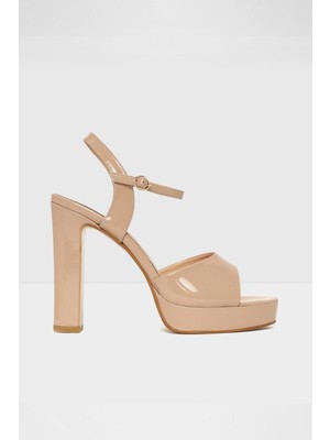 Aldo Lydia-Tr Sandalet Yüksek Topuklu Sandalet Abiye Sandalet - Naturel