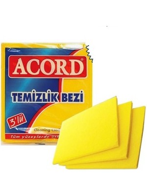 Toyigoo Temizlik Bezi 35X40 cm 3'lü Sarı ROYALEKS-NRX-F547 TYG-84037RS