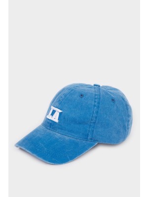 DeFacto Erkek Nakışlı Pamuklu Cap ŞAPKA H1701AX26SM