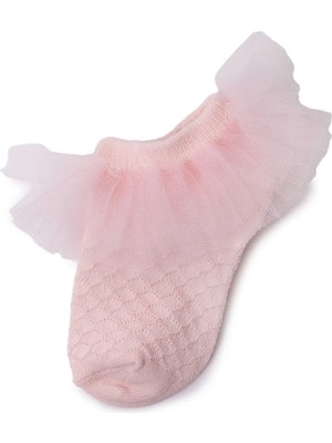 Hellobaby Kız Bebek Dantelli Çorap