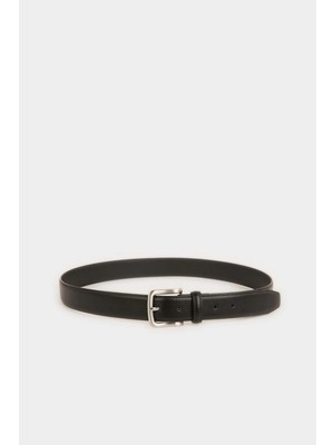 DeFacto Erkek Dikdörtgen Toka Suni Deri Klasik Kemer G9044AXNS