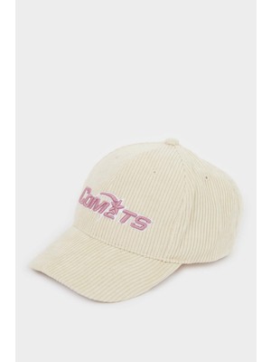 DeFacto Baskılı Cap Şapka Kız Çocuk G0831A826SM