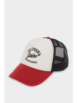 DeFacto Erkek Nakışlı Dokuma Cap ŞAPKA G4771AX26SM