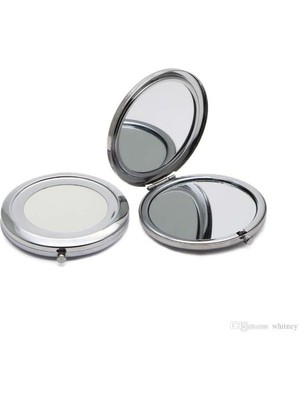 İntora Promosyon Cep Aynası Gümüş Renk