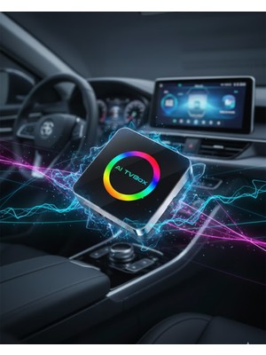 İntora Kablosuz Carplay Android Auto Adaptörü Araç Içi Multimedya Dönüştürücü