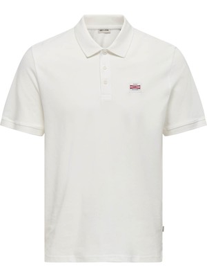 Only & Sons Onsdawson Reg Beyaz Erkek T-Shirt 22036883
