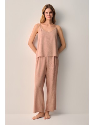 Suwen Petra Atlet Pantolon Pijama Takımı