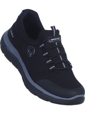 Best Of Bestof 085 Siyah Anorak Erkek Bağsız Sneaker Ayakkabı