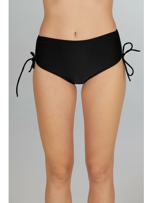 Estiva Kadın Kalın Kenarlı Bağcıklı Slip Bikini Altı