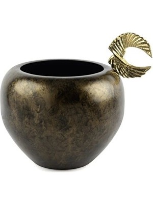 Mikasa Moor Vazo Antik Kahve Gold Figürlü 38X33 cm 123731