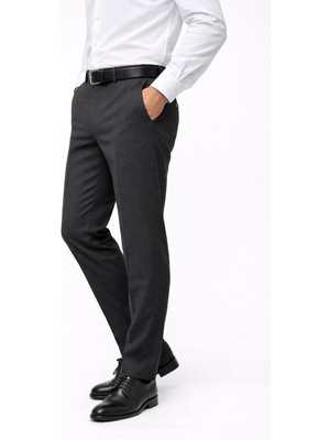 Caserta Regular Fit Likralı Erkek Kumaş Pantolon - 7558
