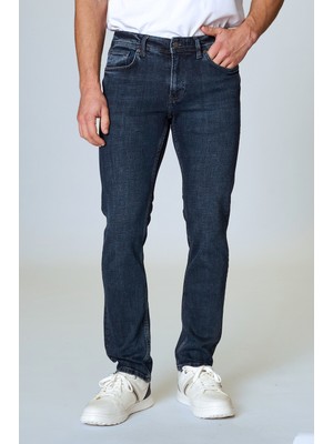 Twister Panama x 815-08 Night Blue Likralı Dar Kesim Erkek Kot Pantolon K.laci