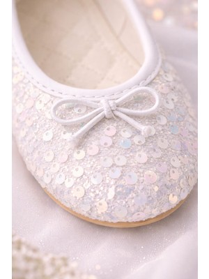 Slipcat Kız Çocuk Günlük Babet Fiyonk Detaylı Yumuşak Rahat Tabanlı