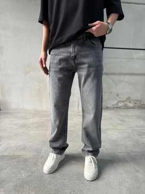 Difransel Jeans Erkek Loose Fit Baggy Jean