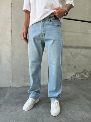 Difransel Jeans Erkek Loose Fit Baggy Jean